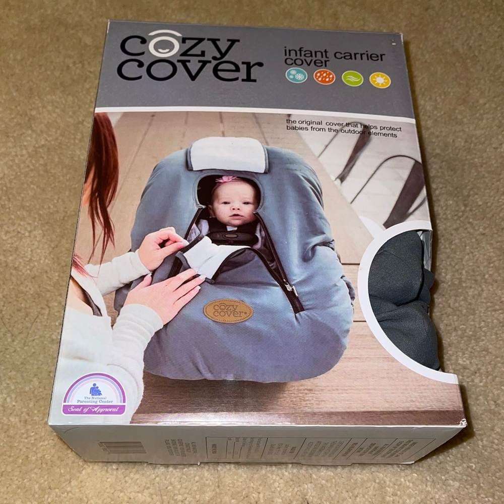 Cozy cover infant carrier car seat cover